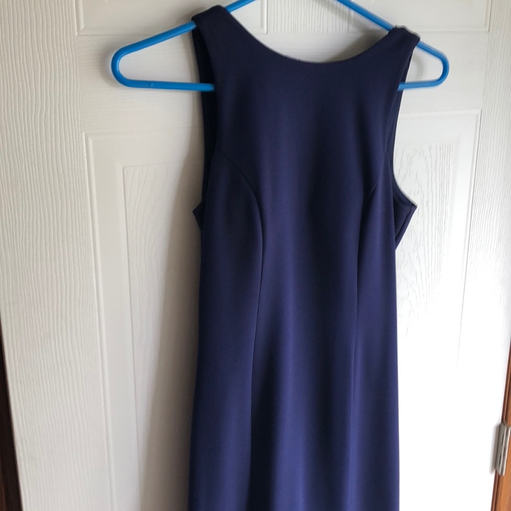 Ladies dress purple/ navy
